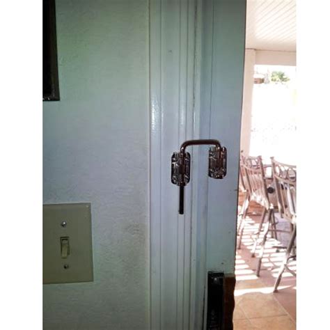 Step 1 Get a Door Lock You will need to purchase a door lockthat is appropriate for your type of door. . Sliding pantry door lock